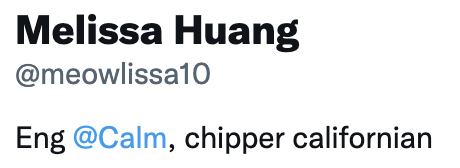 my twitter bio